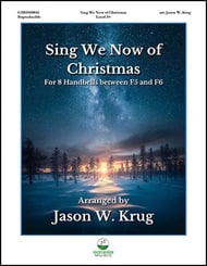 Sing We Now of Christmas Handbell sheet music cover Thumbnail